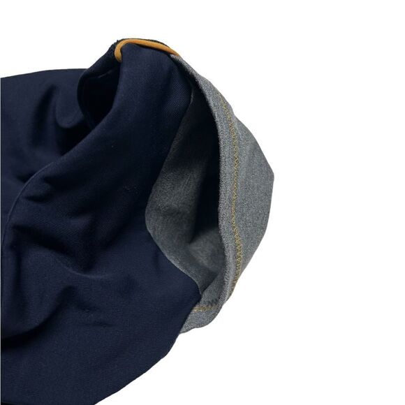 Champion Leggings with Deep Pockets Navy Blue Gray Sides Gym Workout Running - Picture 5 of 9